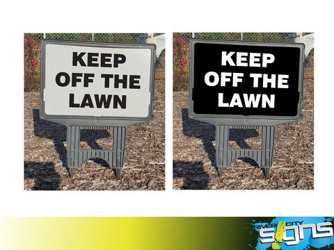 Keep Off The Lawn